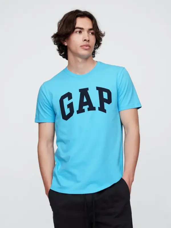 GAP Sky Blue Logo T-Shirt