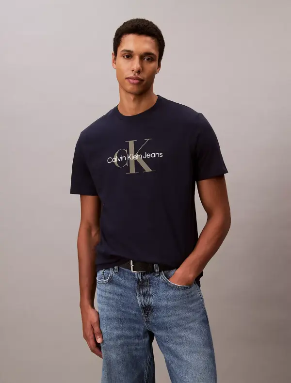 Calvin Klein Jeans Men’s Logo T-Shirt | 100% Cotton | 100% Original