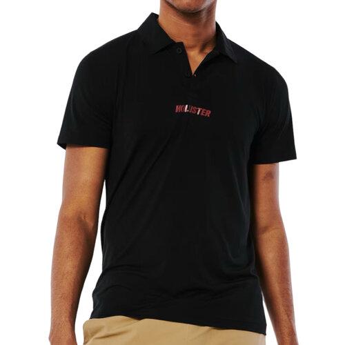 Hollister Men’s Polo T-Shirt | Solid Color | 100% polyester | Original