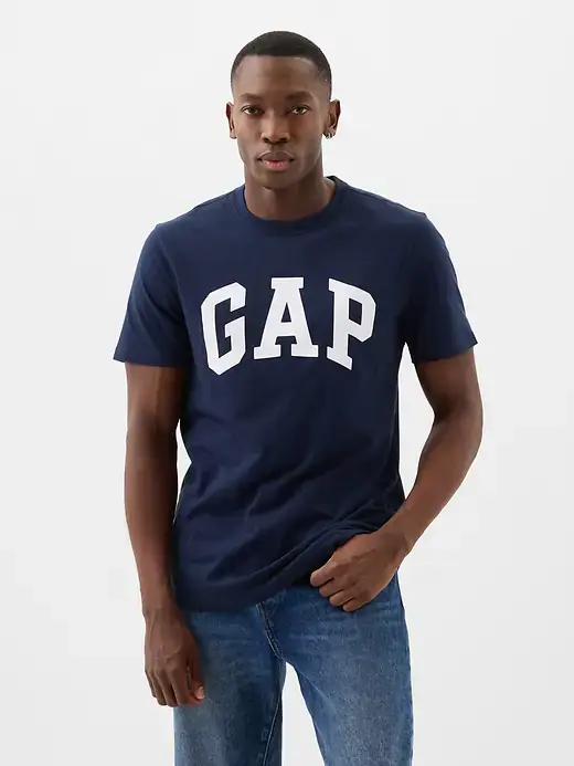 GAP Men’s Navy Blue Logo T-Shirt