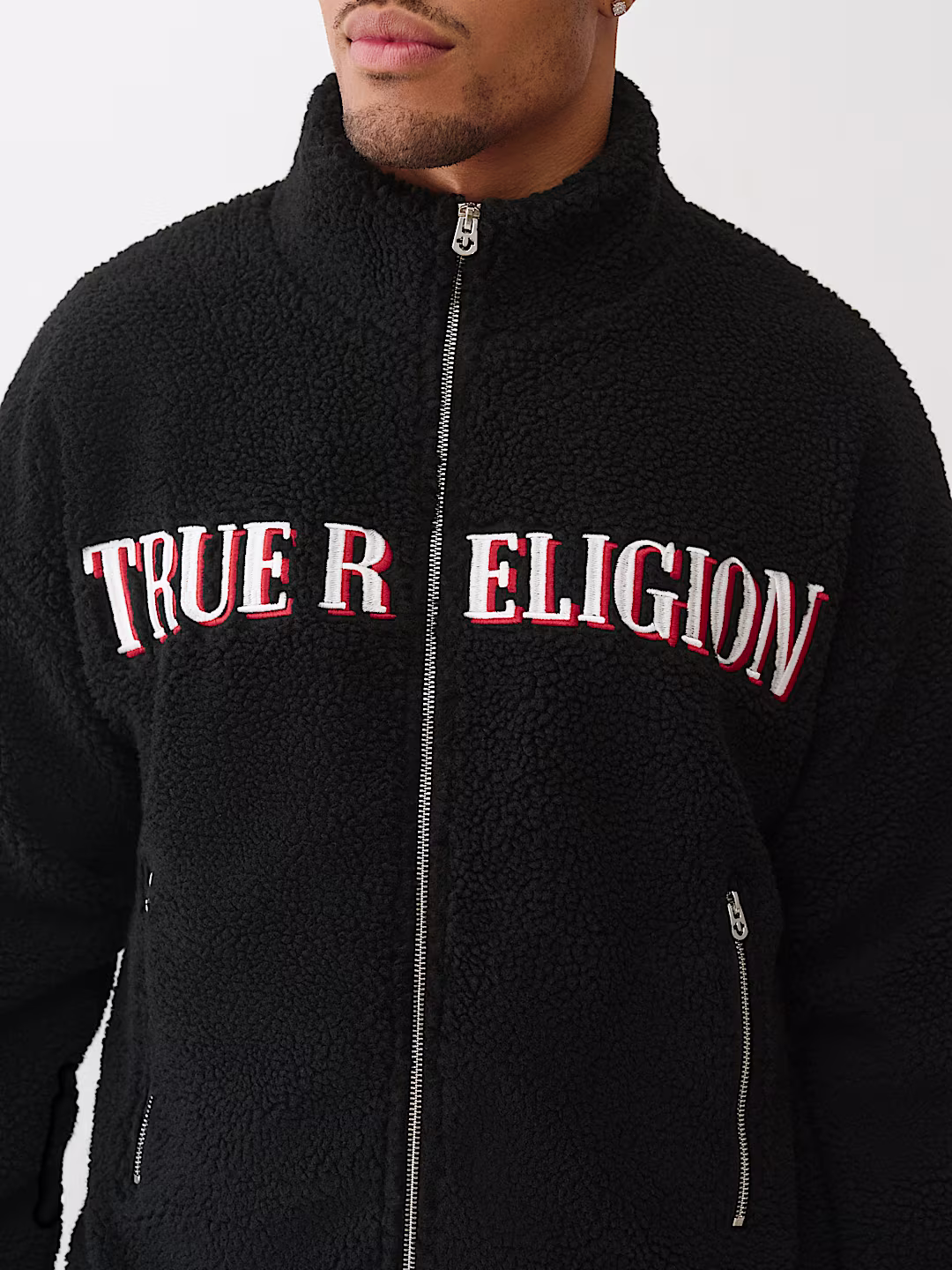 sherpa logo jacket
