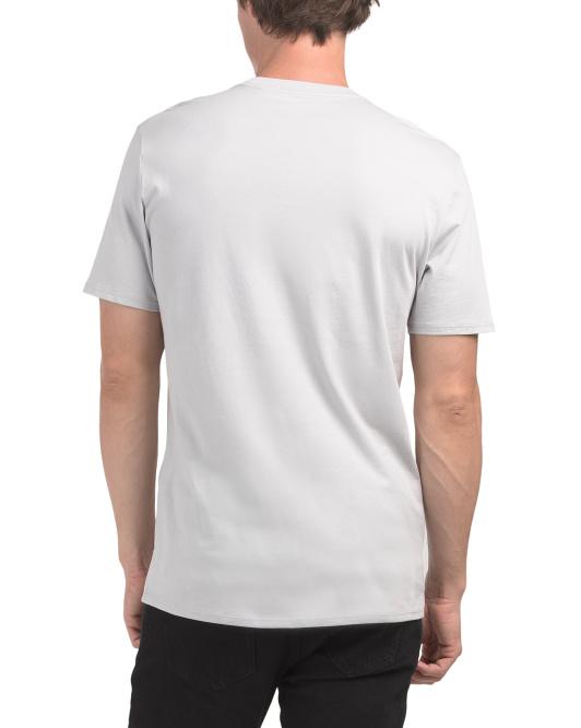 KARL Light Grey Pocket Graphic T-Shirt