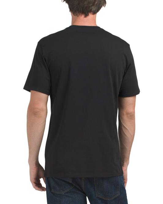 KARL Black Pixel Graphic T-Shirt