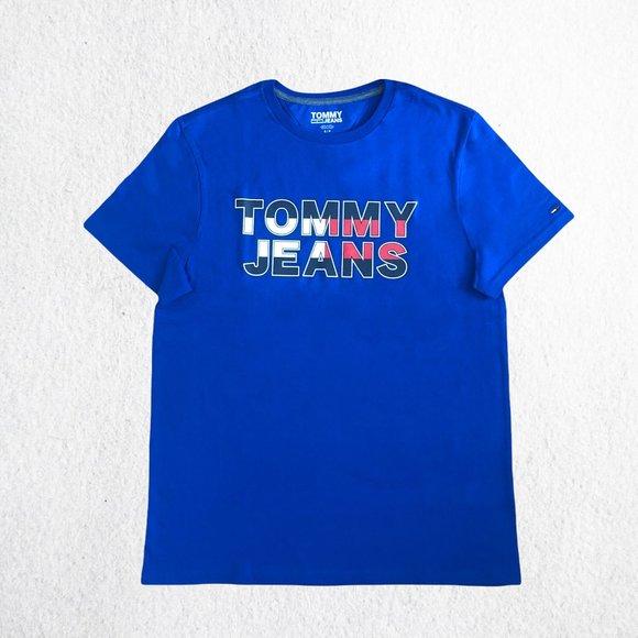 Tommy Jeans Men’s Logo T-Shirt – Blue