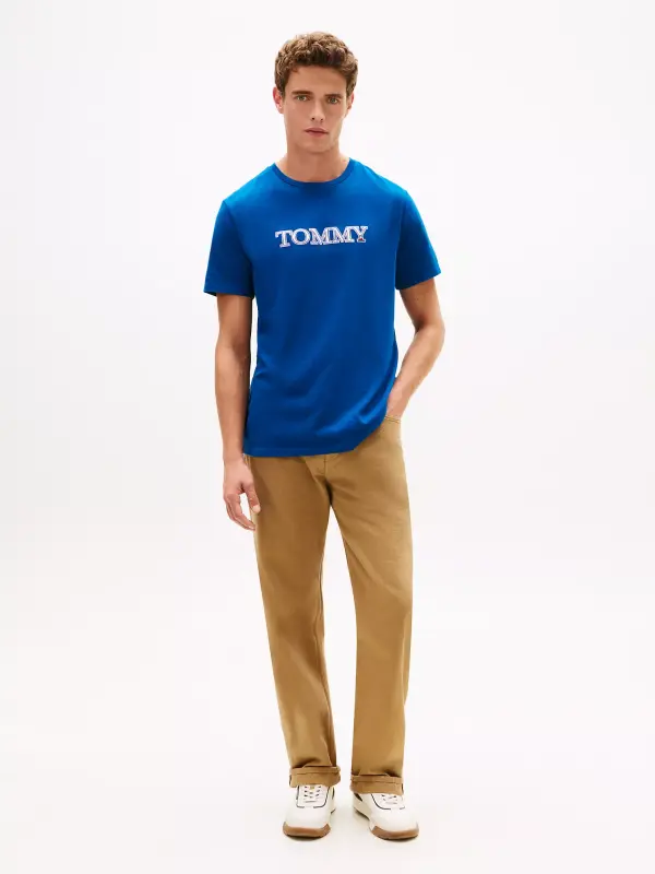 Tommy Hilfiger Men’s Luxe Bold Logo T-Shirt